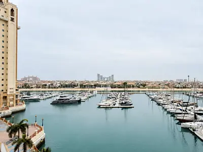 Upgraded 3BR + Maid | Marina Residences 6