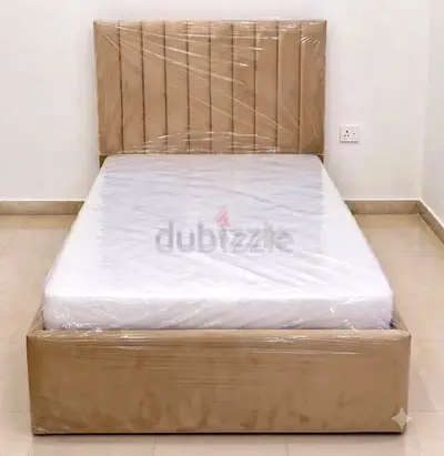 Modern Dezine Luxury Twin size 120x190 Bed with Madical Matress Available