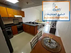 Annual Rent Naimiya Tower C Studio Furnished Free Parking Balcony 26k 6 Payments