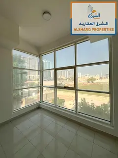 Spacious studio in Liwara, panoramic view, central AC, near Ajman Corniche, bus station and Sharjah