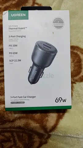 UGREEN 3 PORT FAST CAR CHARGER 69 W FOR SALE