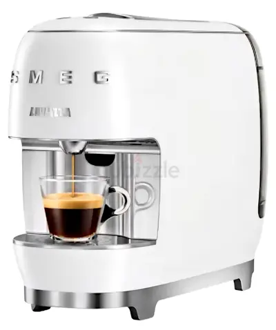 SMEG x Lavazza A Modo Mio Capsule Coffee Machine - White