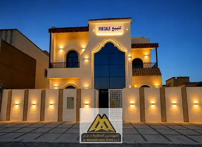فيلا فاخرة للبيع/4 غرف ماستر/ مساحات كبيرة/ بمنطقة الياسمين خلف حديقة الحميدية بجوار جميع الخدمات والطرق الرئيسيه