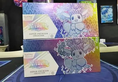 Pokemon TCG SV8.5 Prismatic Evolutions Super-Premium Collection (sealed) - 2pcs
