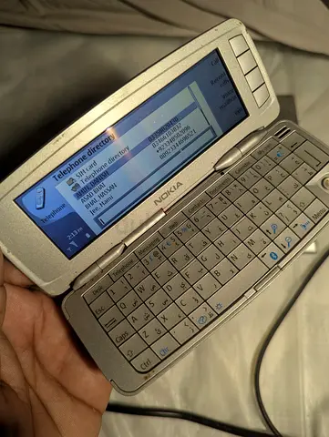 Classic Nokia Communicator with Full QWERTY Keyboard - Working Screen