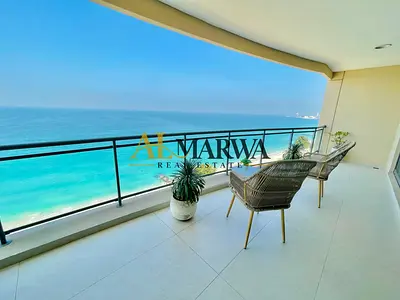 Private Beach || Luxurious 3BR || Direct Beach View || Freehold For All Nationalities