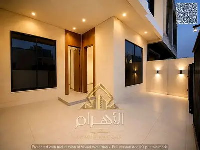 With a down payment starting from 5% and monthly installments starting from AED 5,000 | Own a luxury villa with a pool in Al Yasmin, Ajman | 6 master