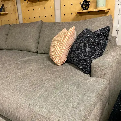 Pottery Barn L Shape sofa