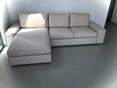 Perfect condition IKEA Kivik L Shape sofa beige