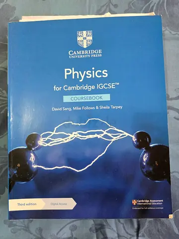 IGCSE Physics Textbook for Sale