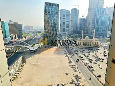 Spacious 1BHK with balcony and built-in wardrobe and all amnesties