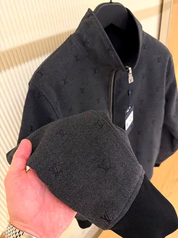 Louis vuitton Monogram Embossed Track Top