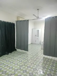 SPACIOUS BEDROOM WITH ATTACHED WASHROOM & KITCHEN AVAILABLE IN A SAFE, SECURE VILLA AT AL RASHIDIYA