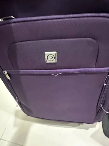 Purple travel backpack / duffel bag - good condition