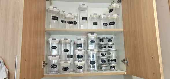 40-Piece Kitchen Storage Container Set - AED 75