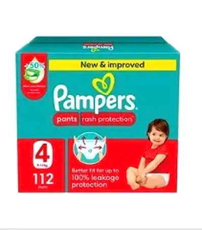 Pampers size 4 box