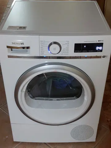 .Siemens Iq700, Heat Pump Tumble Dryer, 9 Kg, Wt47Xkh1Gc