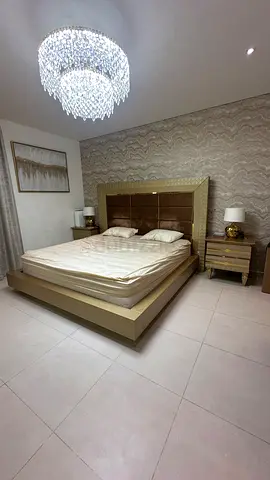 bed and furniture