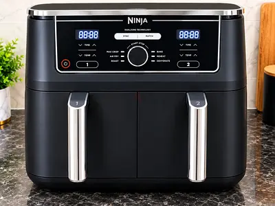 Ninja DualZone Air Fryer - 2-Basket Digital Airfryer (Excellent Condition)