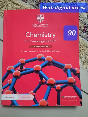 Cambridge IGCSE Chemistry Coursebook with digital access – For Sale