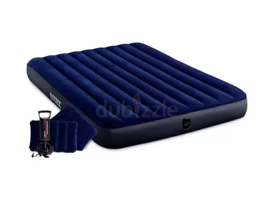 Air Mattress queen size with Pump - Good Condition 152X203X25cm