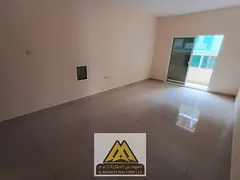 For annual rent in Al Hamidiya 1: 2BR with separate living room, balcony, central AC, free maintenan