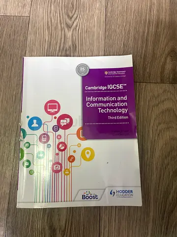 Cambridge IGCSE Information and Communication Technology Third Edition (Hodder) - Paperback