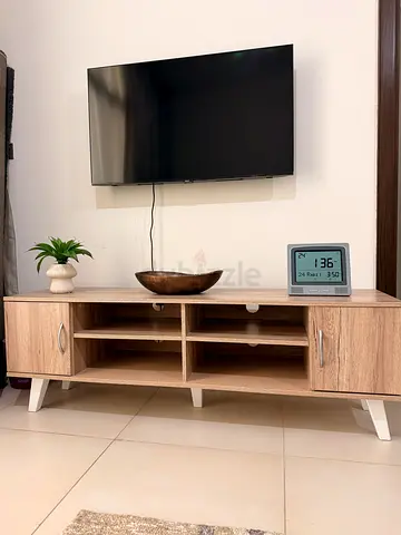 Wooden TV Cabinet - Natural Oak