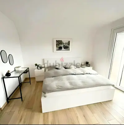Ikea Queen size bed with mattress and storage drawers