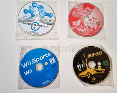 Nintendo Wii 4 games collection (PAL)