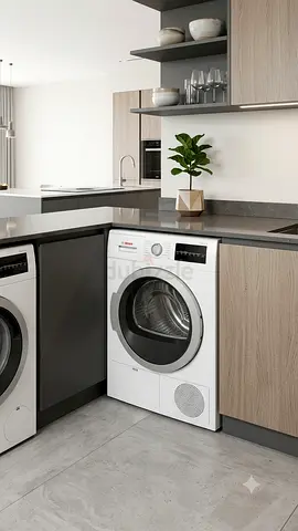 Bosch Series 6 Condenser Tumble Dryer – White, Good Condition
