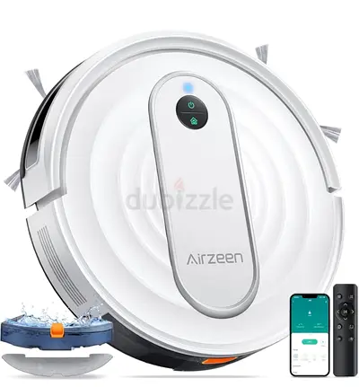 Airzeen Robot Vacuum Cleaner - WiFi, Mop & Remote Control