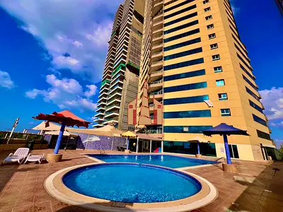 Waterfront Living | 3 BHK with Maid Room |Parking- Gym & Pool | 65K