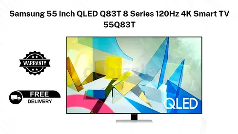 Samsung 55 Inch QLED Q83T 8 Series 120Hz 4K Smart TV 55Q83T