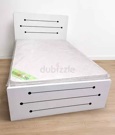 Brand New wooden Double size Bed including Medical Mattress Available