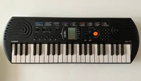 Brand new Casio SA-77 Mini Keyboard for Beginners