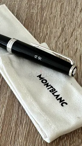 Montblanc Meisterstuck Ballpoint Pen with Pouch - F.K