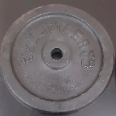 Kettler 20kg single plate CAST IRON