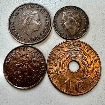 1937-1950 Nederland Collection (old antique coins)