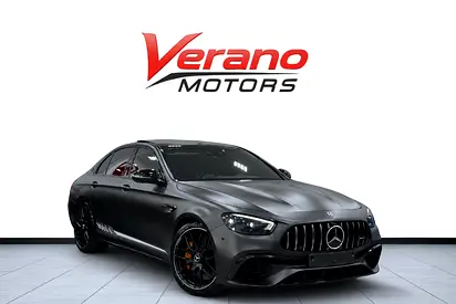 Mercedes-AMG E63 S | FULL OPTIONS | AMG PERFORMANCE SEATS | CARBON FIBER | BURMESTER | PANORAMIC + S