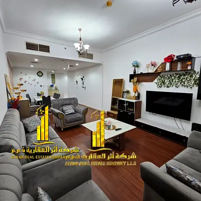 شقة غرفتين وصالة مفروشة للإيجار الشهري في عجمان، تشمل الفواتير والإنترنت وموقف سيارة🚗موقع مميز وخدمات قريبة للسكن المريح🌟