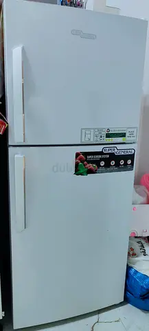 Super General Top-Freezer Refrigerator - 2 Door, Excellent Condition