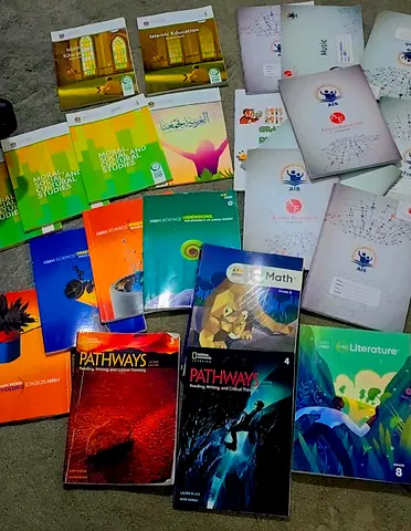 School Textbook Bundle — Complete Secondary/High School Set (Various Subjects)