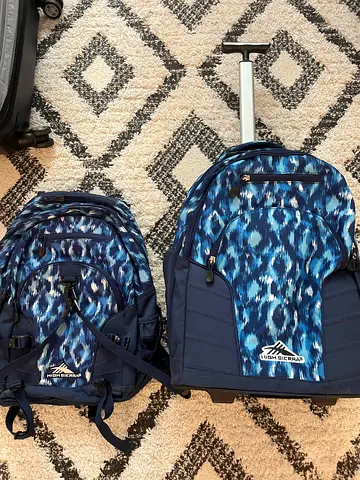 School Bag Trolley 2PCS