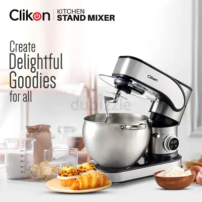 (MEGA SALE 60% OFF FOR AED 599 ONLY) BRAND NEW Clikon Professional 10Ltr Stainless Steel Stand Mixer