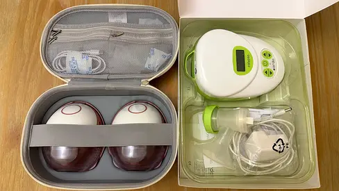 M6 double handsfree breast pump + Ardo Calypso hospital grade pump