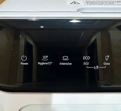 Used Built-in Dishwasher with Hygiene72° and Eco Programs