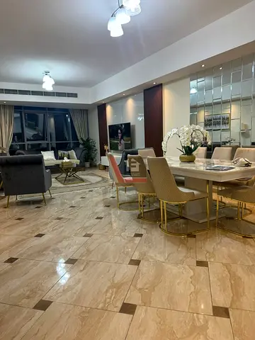 Fully design Lavish 3bhk with maid room @88k with parking gym pool free closed to Dubai border