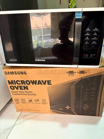 New Microwave Samsung inside box