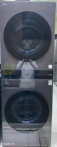 LG Stackable 12kg Washer & 10kg Dryer (Front Load) - Good Condition